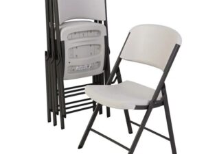 Lifetime White Chairs