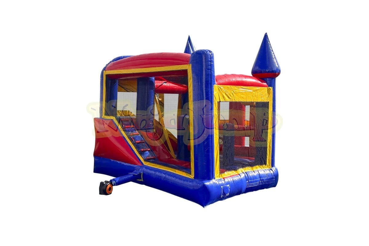 Castle Frame Combo Blue 5 in 1 – Destin Bounce House LLC & Inflatables ...