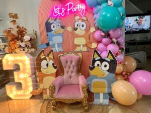 Pink Kids Throne Chairs