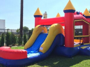 Rainbow Athletic Bounce Slide(5 in 1)